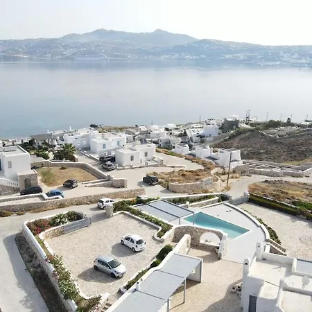 Dm Mykonos 14 Guests Private Pool Villa Mykonos Town