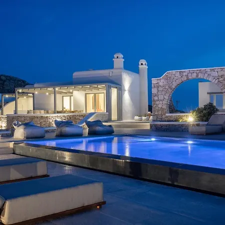 Villa Dm Mykonos 14 Guests Private Pool *